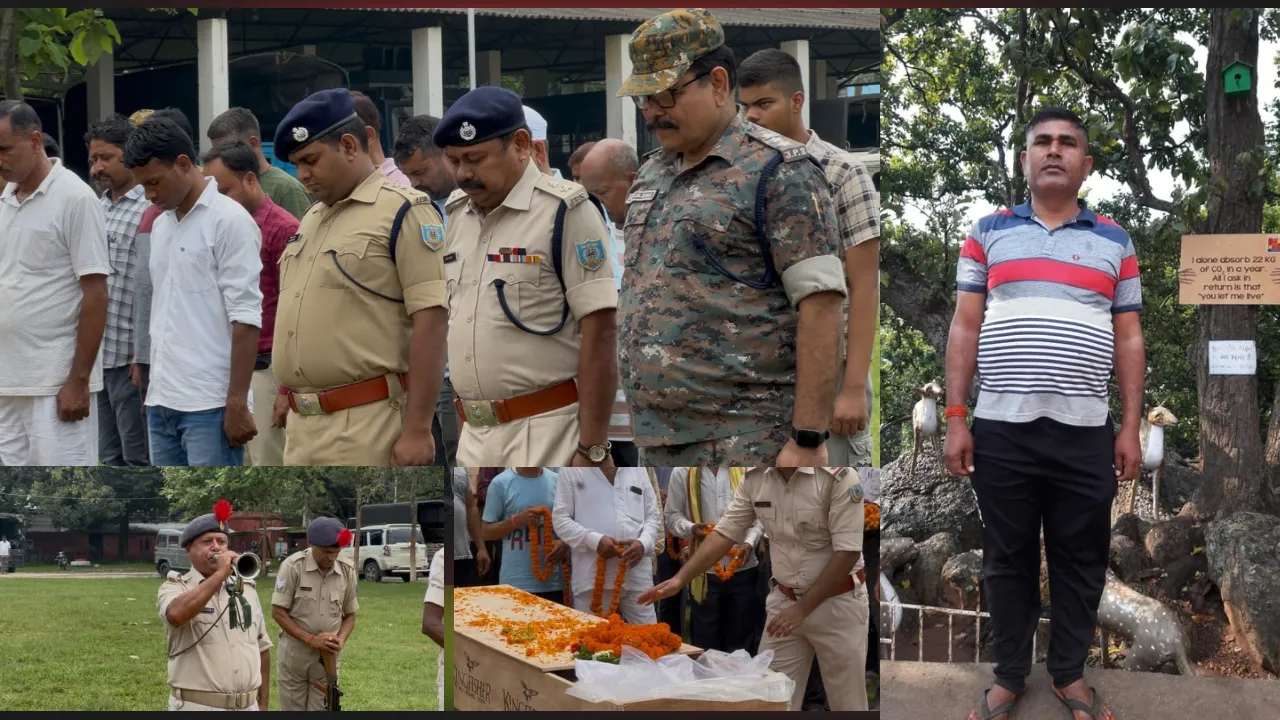 हज़ारीबाग़-डीज़ल चोरी कर रहे गिरोह का पीछा करते ड्यूटी पर तैनात पुलिस जवान की गई जान